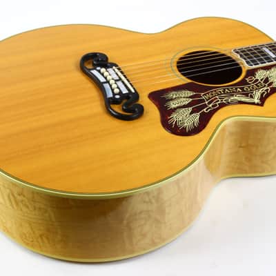 2005 Gibson Custom Shop Montana Gold J-200 w Original Case Jumbo Flattop! image 19