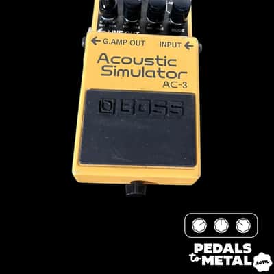 Boss AC-3 Acoustic Simulator Pedal | Reverb