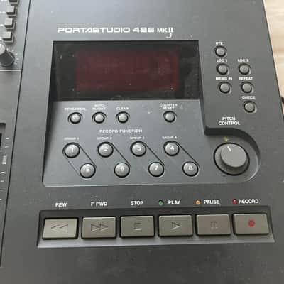TASCAM Portastudio 488 MKII 8-Track Cassette Recorder 1990s - Gray image 3