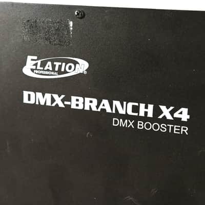 Elation DMX-Branch/4 4-Way 3-pin and 5-pin DMX Distributor CG011S6 image 5