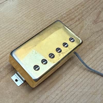 Vintage Gibson #1 Alnico V Humbucker Pickup - Gold image 1