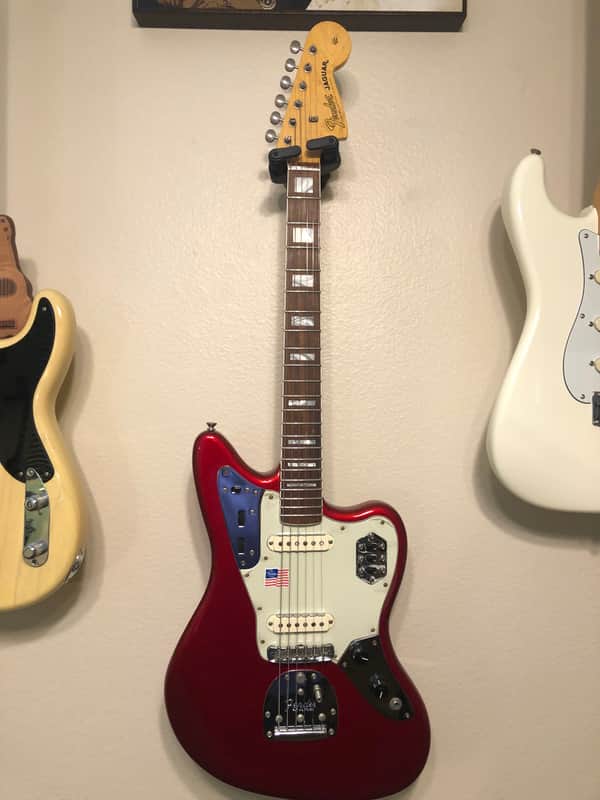 Fender 50th Anniversary Jaguar Candy Apple Red image 1