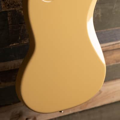 1993 Fender MG-69 Mustang - Vintage White image 6