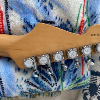 Fender American Series Stratocaster 2004 - Chrome Blue image 6