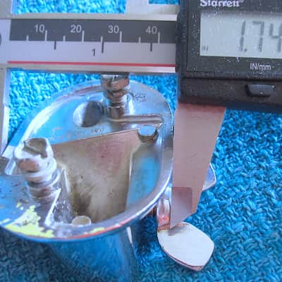 Slingerland Bass Drum Spur Leg Mount Bracket (Left Side) - Vintage image 6
