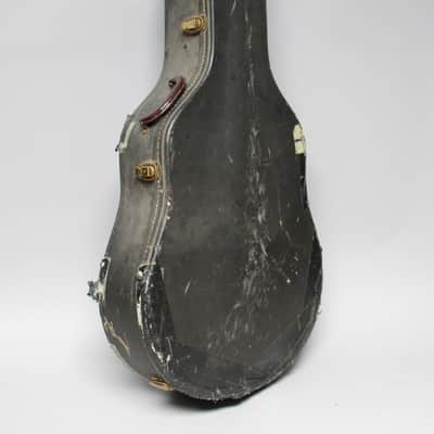 60s GIbson Super 400 Black/Orange Case image 2