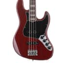 Fender USA American Deluxe Jazz Bass N3 Ash Wine Transparent 2012 [US12059590] (06/17)