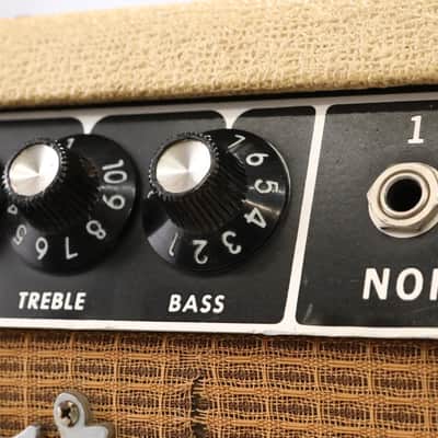 1965 Fender Bassman-Amp Tube Amplifier Head in '63 Blonde Cabinet #50272 image 15