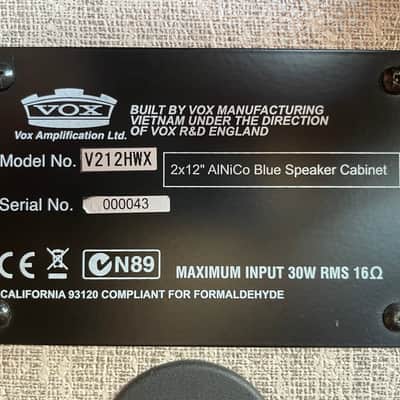 Vox AC30HWH & V212HWX image 16