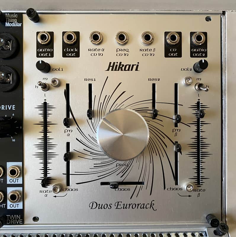 Hikari Duos Eurorack 2022 - Aluminium image 1