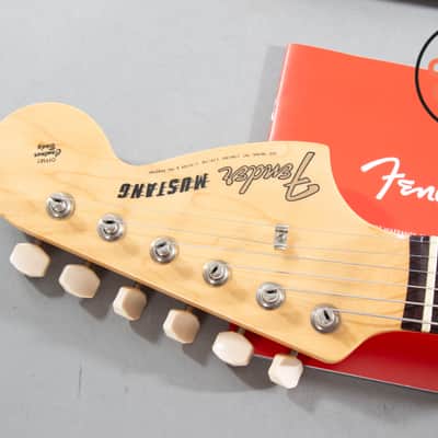 2020 Fender Japan MIJ Traditional '60s Mustang Olympic White w/ Gig Bag image 3