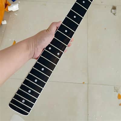 New Maple Rosewood 22 Fret 27 inch Baritone guitar Neck Gloss 42 mm Nut image 1
