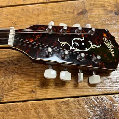 Aria M-300 Two Point Mandolin Japan 1970's - Sunburst image 3