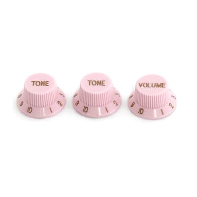 One Volume Two Tone 1V2T Switch Knobs, 3PCS Top Hat Bell Speed Potentiometer Control Knobs Arabic Numerals Scale with 6mm Dia. Shaft Pots for Electric Guitar Bass Replacement Part image 3