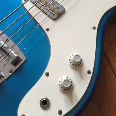 1966 KAPA Continental Bass USA-Made Hofner-Powered HSC image 5
