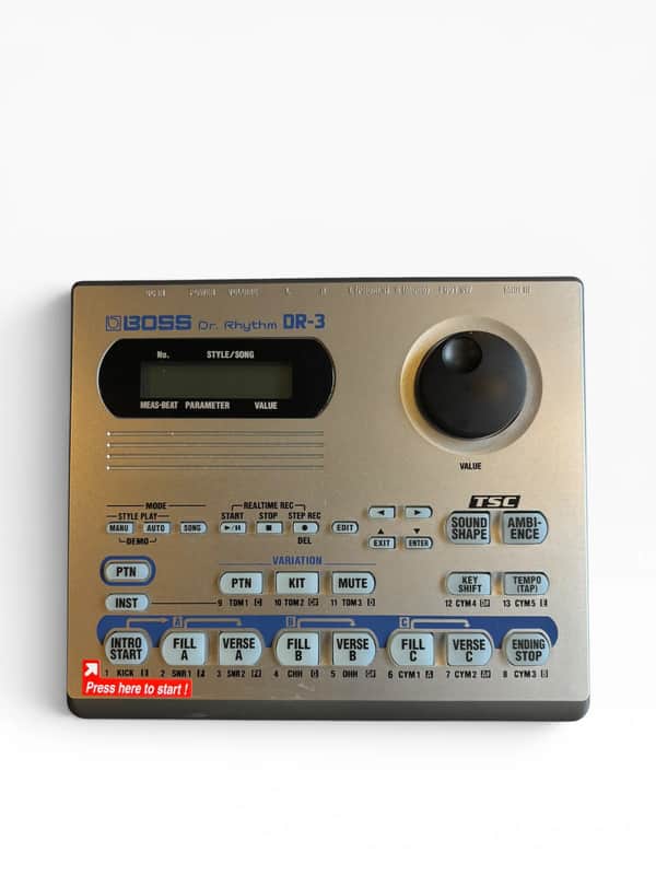 Boss DR-3 Dr. Rhythm 2003 - 2020 - Gray image 1