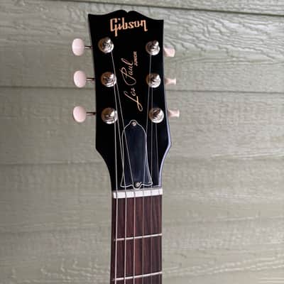 2024 Les Paul Junior - Ebony. Music City Bridge Studfinder/locking studs image 11