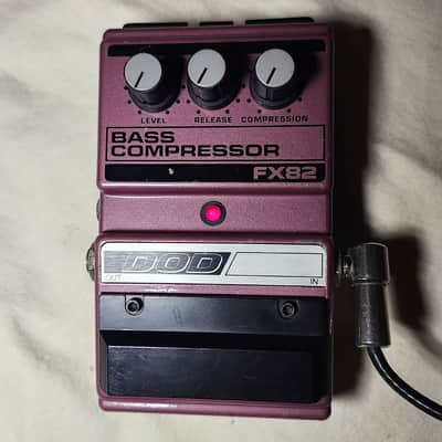 DOD FX-82 Bass Compressor Bass Guitar Effect Pedal image 3