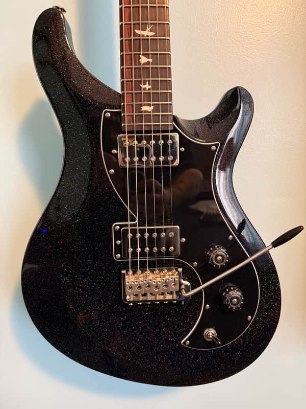 PRS S2 Vela HHT - Black Rainbow Holoflake image 1