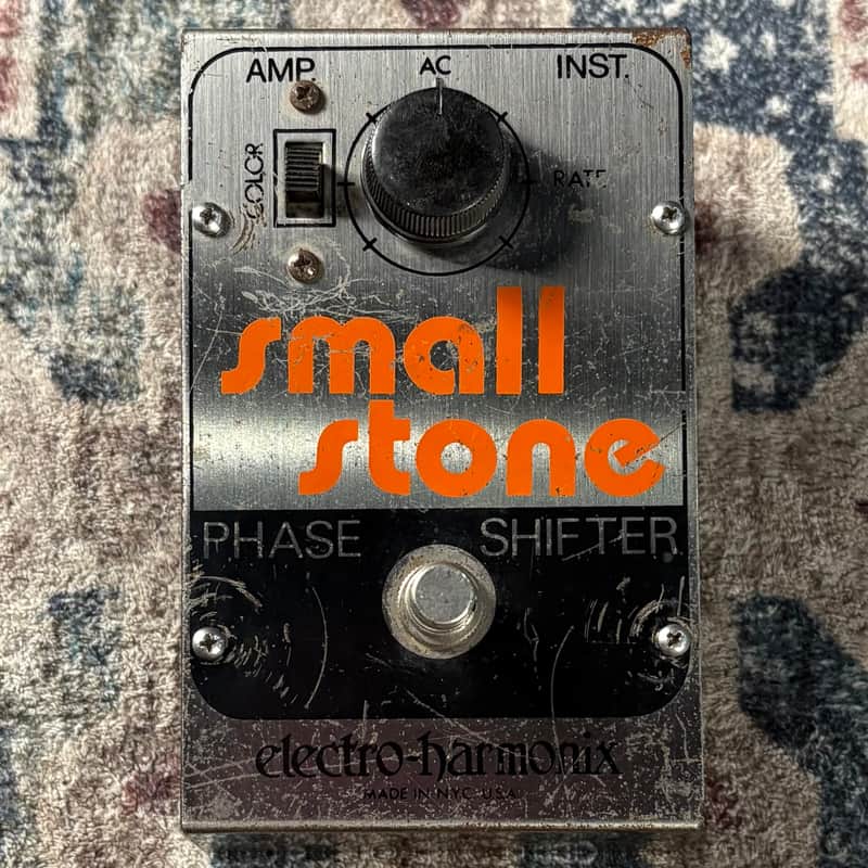 1977 Electro Harmonix Small Stone Phase Shifter Vintage V2 Phaser Phasor Guitar Effect Pedal! image 1