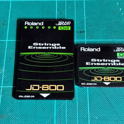 Roland SL-JD80-04 Strings Ensemble ROM CARD SET jd-990 jd-800