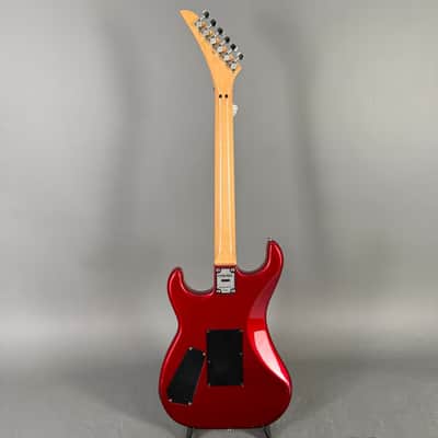 Kramer 80s Focus 1000 Made in Japan rotmetallic Floyd Rose Koffer 1984 - 1988 - rotmetallic image 11