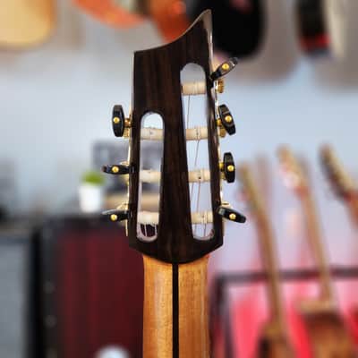 7-String Classical Nylon Guitar – Gayetana A77 | Full Scale 55mm Nut | Jazz / Latin / Extended Range - Spruce image 10