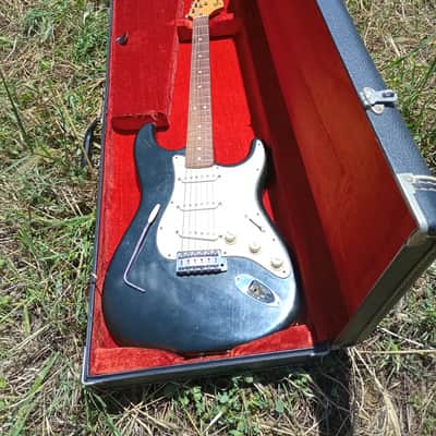 Fender Stratocaster 100% Original 3-Bolt Neck, Rosewood Fretboard 1971 - 1977 - Black imagen 1
