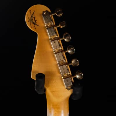 2023 Fender Custom Shop Limited Edition 1965 Dual-Mag Stratocaster Journeyman Relic with Closet Classic Hardware - Blue Ice Metallic image 7