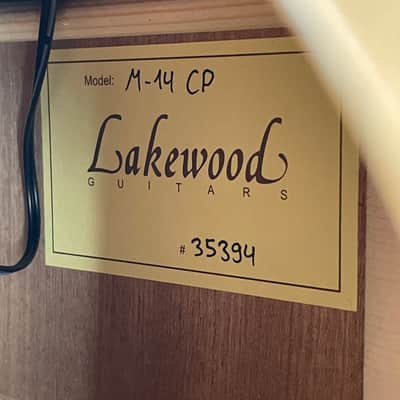 Lakewood Natural Series M-14 CP + Made in Germany + NEW image 4