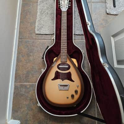 Danelectro 7010 Bellzouki 1963-1969 - Brown Burst image 11