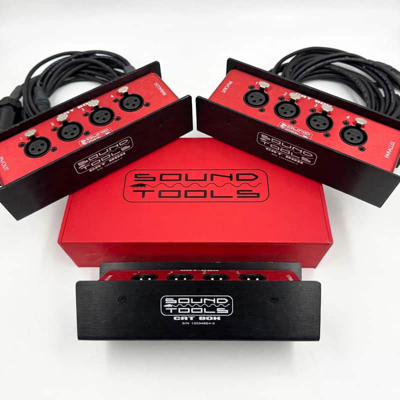 SoundTools Cat box 2024 - Red metal image 1