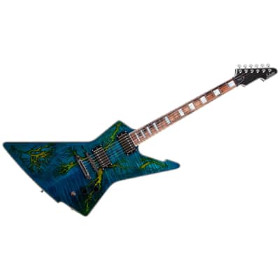 E-1 Electro-Resin Transparent Blue Schecter image 1