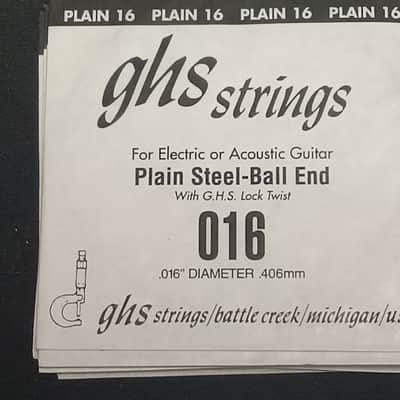 GHS Electric/Acoustic Ball End Guitar Strings Lot of 70 - Plain Steel image 5