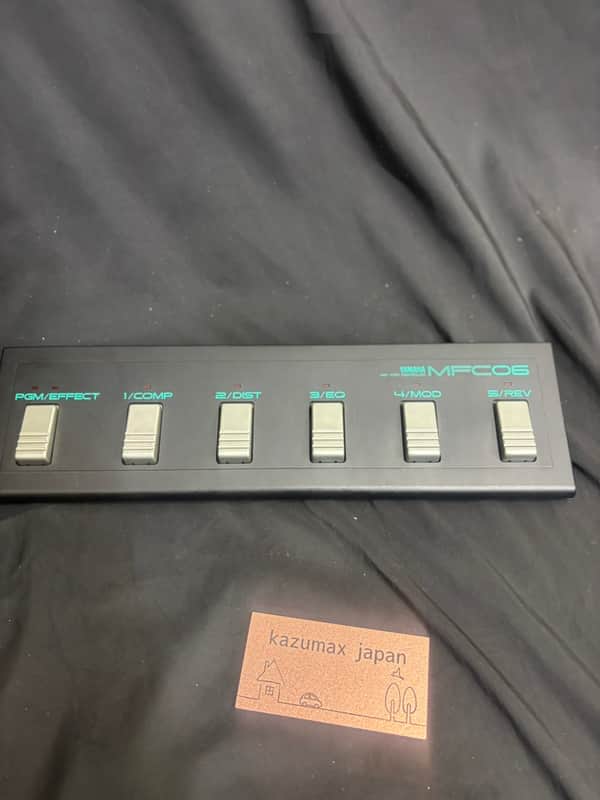 Yamaha MFC06 MIDI Foot Controller for FX500 Multi Effects Processor Tested image 1