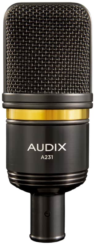 Audix A231 large diaphragm studio condenser microphone open box image 1