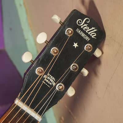 1960s Harmony Stella H929 Parlor Guitar (VIDEO! Fresh Work, Ready) image 3