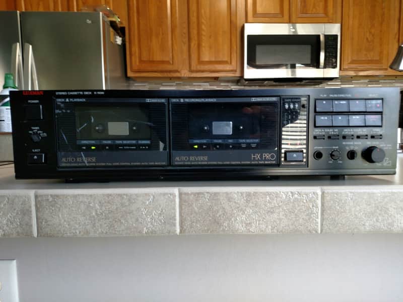 LUXMAN K-110W HX PRO
DUAL CASSETTE DECK / RECORDER image 1