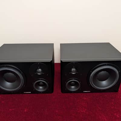 Dynaudio LYD 48 3-Way Active Studio Monitor Pair ( Left + Right ) 2017 - 2019 - Black Monitors image 2