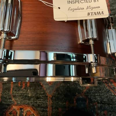 TAMA 14 x 5-Inch 50th Anniversary Limited Mastercraft Rosewood Reissue Snare Drum image 11