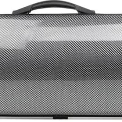 Howard Core CC808 Composite Violin Case 4/4 Size - Gray Grid image 3