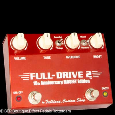 Fulltone Full-Drive 2 10th Anniversary MOSFET 2000s s/n 02623 made in the USA image 3
