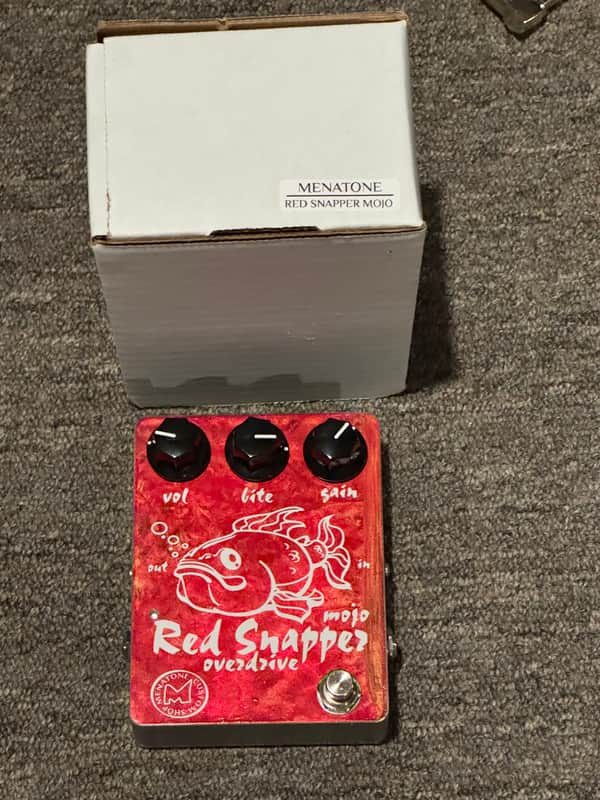 Menatone Red Snapper Transparent Overdrive | Reverb