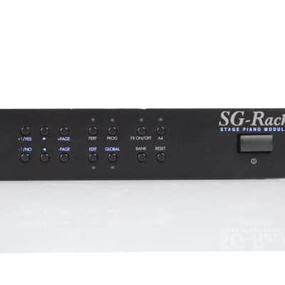 Korg SG-Rack Stage Piano Rack Sound Module 64-Voice w/ 2 MIDI Cables #30615 image 4