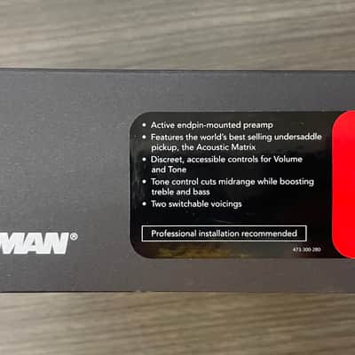 Fishman Matrix Infinity VT Acoustic Pickup with Narrow Saddle image 3