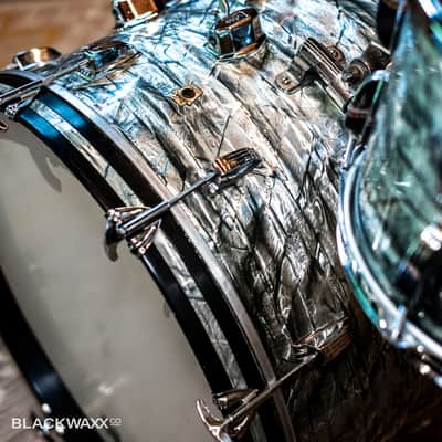 Ludwig Super Classic - 9x13 / 16x16 / 14x22" Drum Set with Keystone Badges 1968 - 1969 - Sky Blue Pearl image 5
