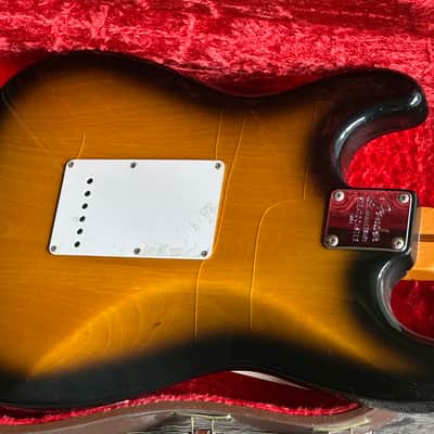 1994 Fender Stratocaster 1954 Reissue 40th Anniversary with 2 Cases Serial# 1905 image 13