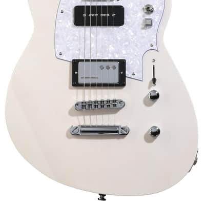 Reverend Chris Freeman Signature Electric Guitar - Transparent White image 1