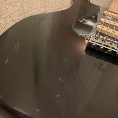 Marlin by hohner Stratocaster  Vintage Black electric guitar image 4
