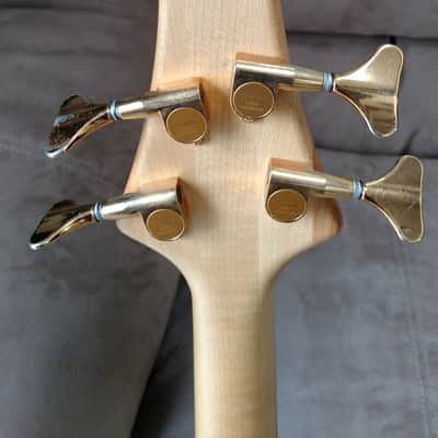 Greg Lake Tune Guitar Technologies King Bass TWB-4BB 1983 Mahogany image 4